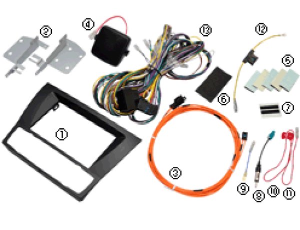 BMW ３シリーズ（E90） 2DIN取付キット - BOLTジャパン/Westcoast Car