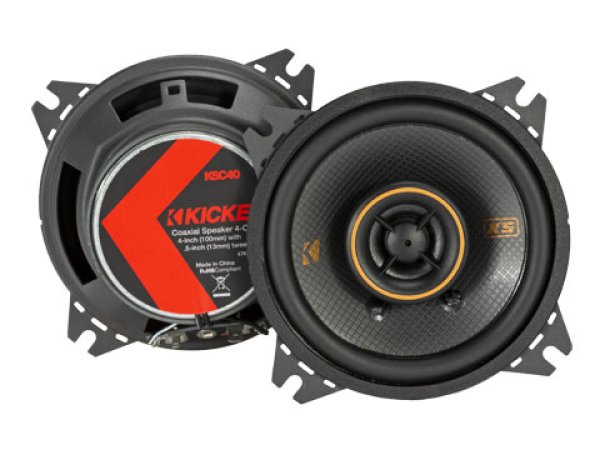 画像2: KICKER(キッカー)10cm2wayコアキシャルスピーカー KSシリーズ (2)