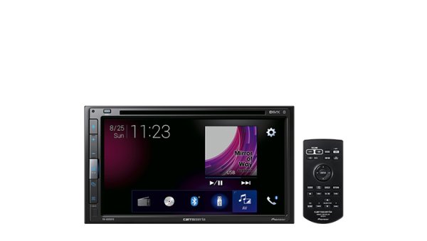 画像1: カロッツェリア　6.8V型 DVD/Bluetooth®/USB/チューナー・DSPメインユニット (1)