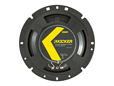 KICKER（キッカー）16cm/16.5cmコアキシャルスピーカー CSシリーズ