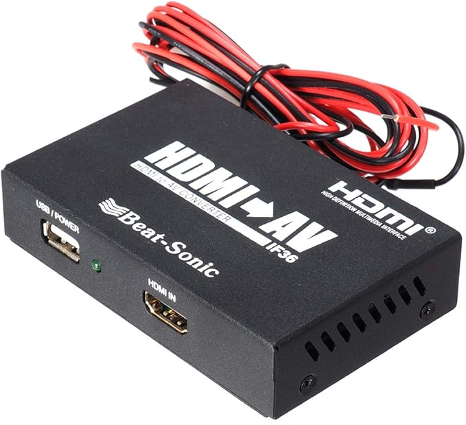 HDMI→RCA映像音声変換アダプター - BOLTジャパン